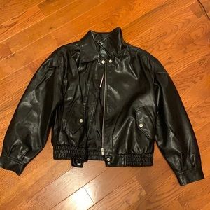 Leather jacket